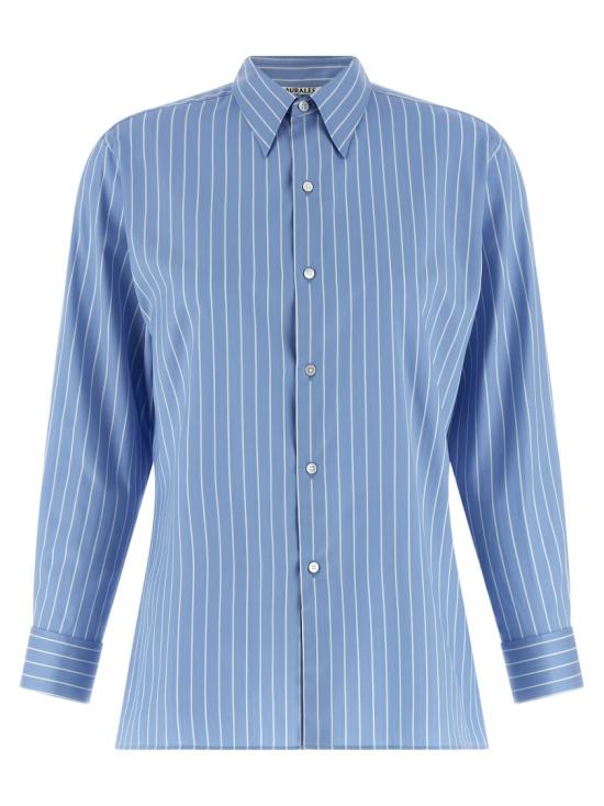 26SS 오라리 탑 A26SS03CSSAXBLUESTRIPE Blue