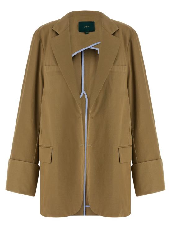 26SS 제지아 자켓 MJD514ATEX44BEIGECOTTON Brown