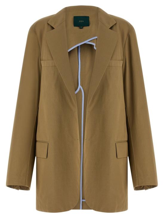 26SS 제지아 자켓 MJD514ATEX44BEIGECOTTON Brown - JEJIA