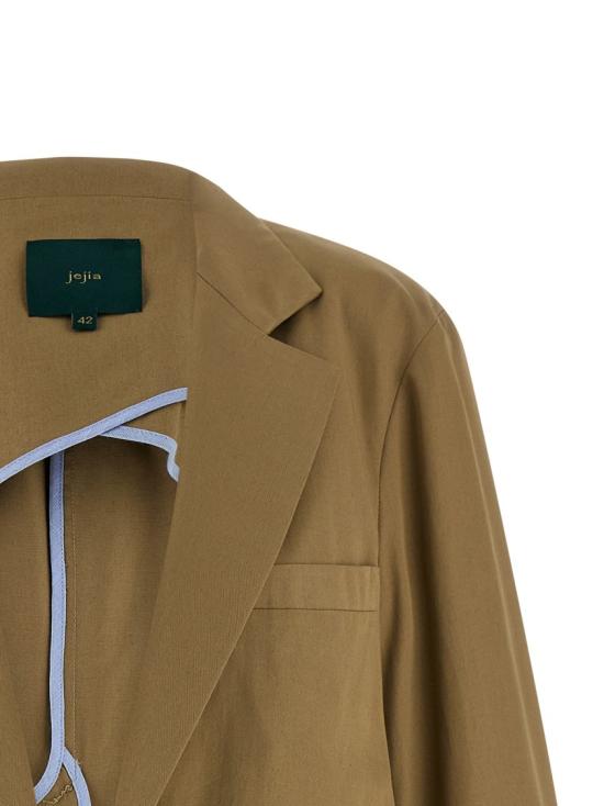 26SS 제지아 자켓 MJD514ATEX44BEIGECOTTON Brown - JEJIA