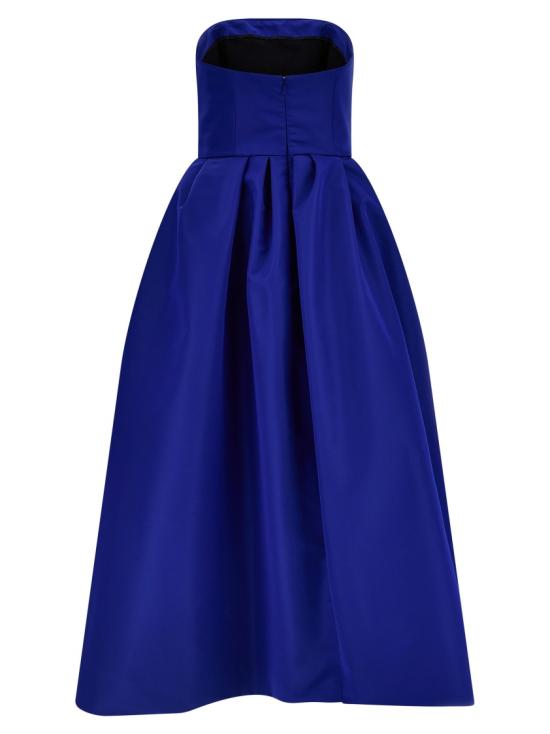 25SS 캐롤리나 헤레라 롱 원피스 R2511N527SFA028 Blue - CAROLINA HERRERA