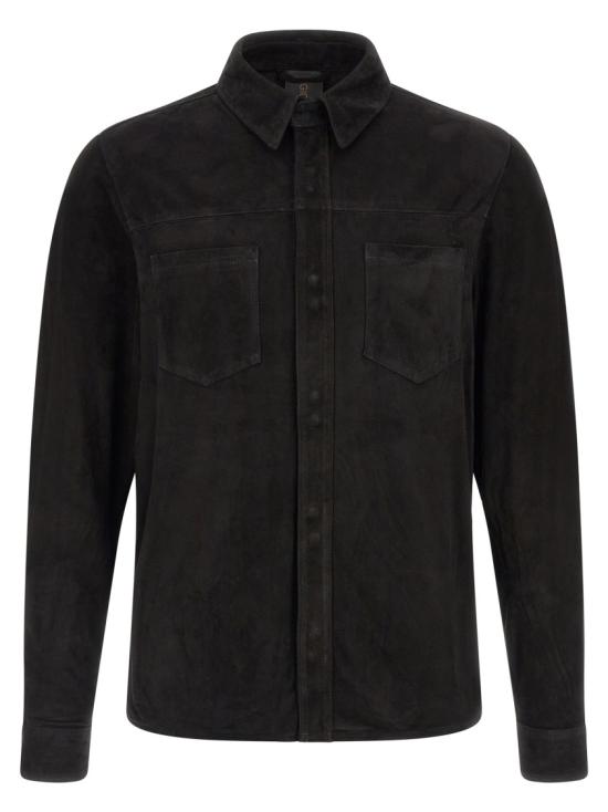 26SS 조르지오 브라토 셔츠 GU26S9812CMSONERO Black