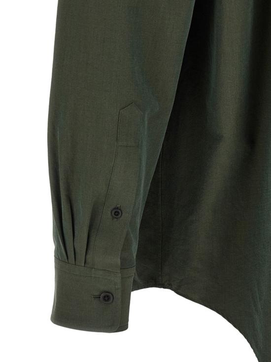 26SS 오라리 긴팔 셔츠 A26SS01FHDARKOLIVE Black - AURALEE