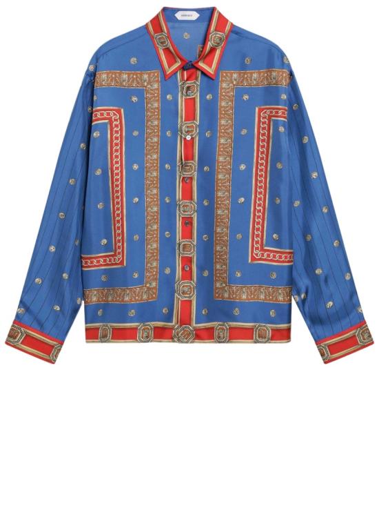 26SS 베르사체 긴팔 셔츠 10245201A179535UJ30 Blue