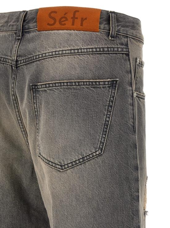 26SS 세퍼 데님 팬츠 MSS26MASSDUSTBLACK Grey - SEFR