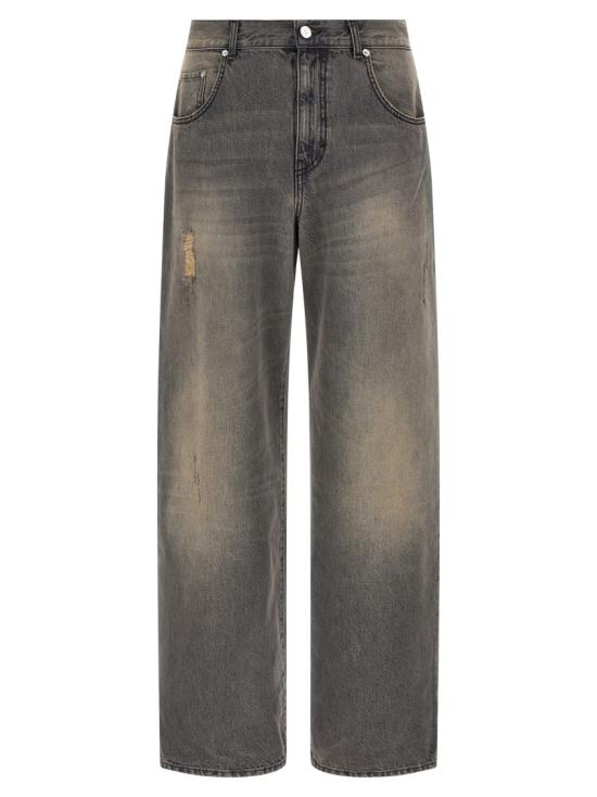 26SS 세퍼 데님 팬츠 MSS26MASSDUSTBLACK Grey