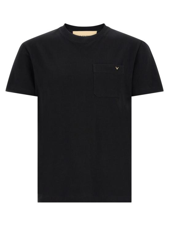 26SS 발렌티노 가라바니 반팔 티셔츠 8V0MG10VBGR0NO Black