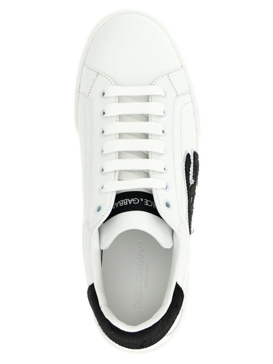 26SS 돌체앤가바나 포르토피노 라이트 스트로벨 스니커즈 CS2395A013789697 White - DOLCE & GABBANA
