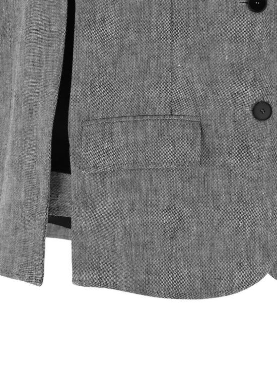 26SS 페데리카 보니파치 코트 KA053GREYWHITE Grey - FEDERICA BONIFACI