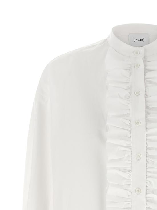 26SS 누드 블라우스 1103E2638801 White - NUDE