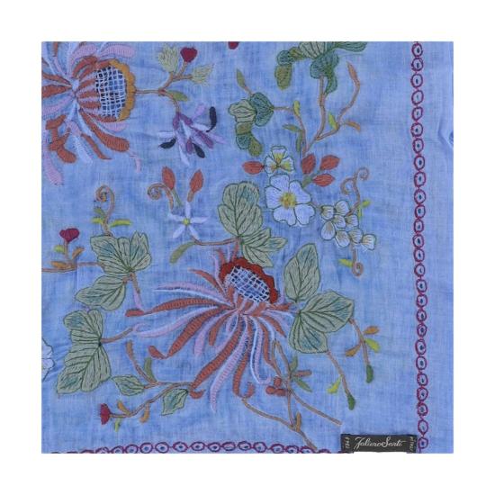 26SS 팔리에로 사르티 머플러/스카프 10181006 Blue - FALIERO SARTI