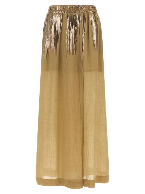 26SS 누드 롱 스커트 1103E26425513 Brown