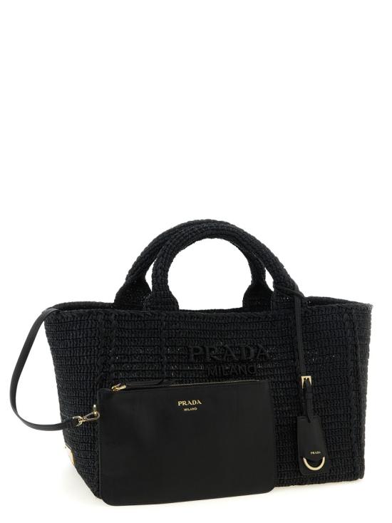 26SS 프라다 토트백 1BG635VOUO2M2TF0002 Black - PRADA