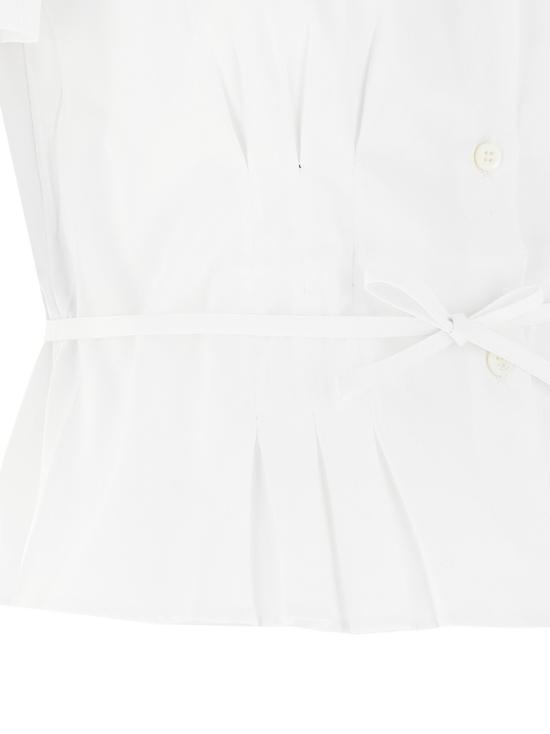 25SS 프라다 탑 P499HSOOO1XV2F0009 White - PRADA