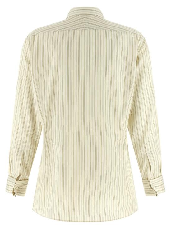 26SS 오라리 셔츠 A26SS03CSIVORYSTRIPE Neutrals - AURALEE