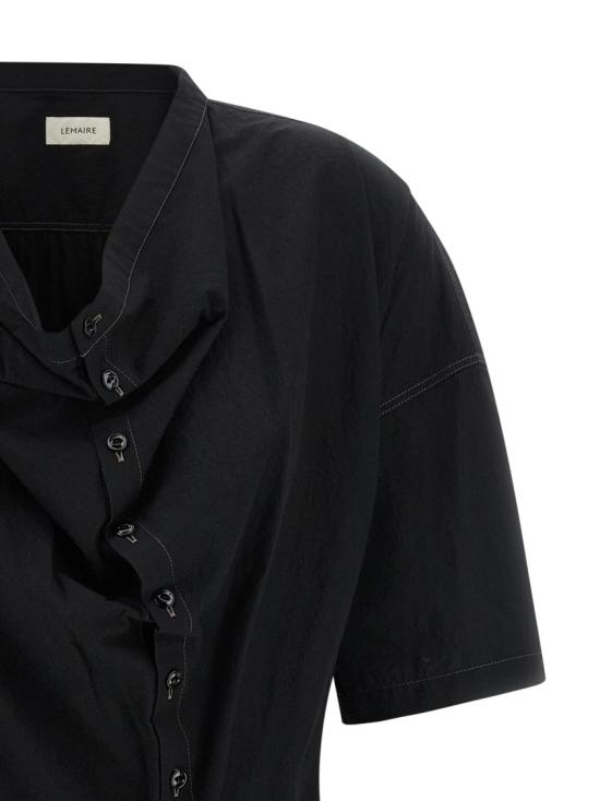 26SS 르메르 미디 원피스 DR1158LF1399BK999 Black - LEMAIRE