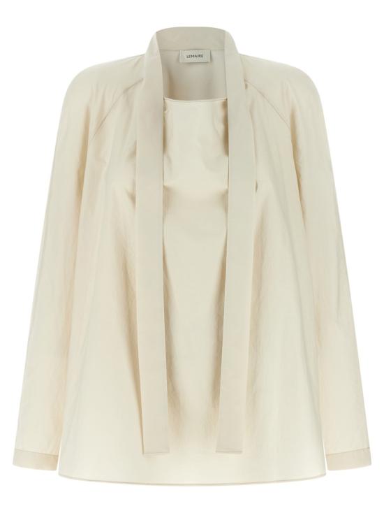 26SS 르메르 셔츠 SH1218LF1500WH048 Neutrals - LEMAIRE