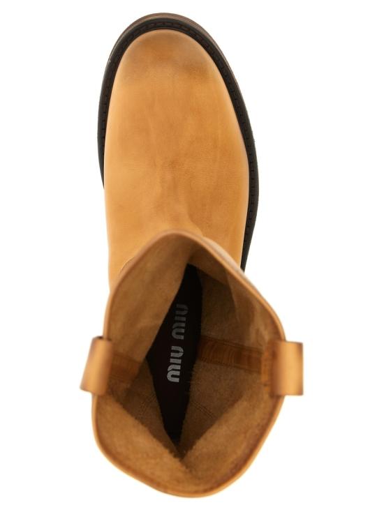 26SS 미우미우 부츠 5U680EFA0455ODF0054 Brown - MIU MIU