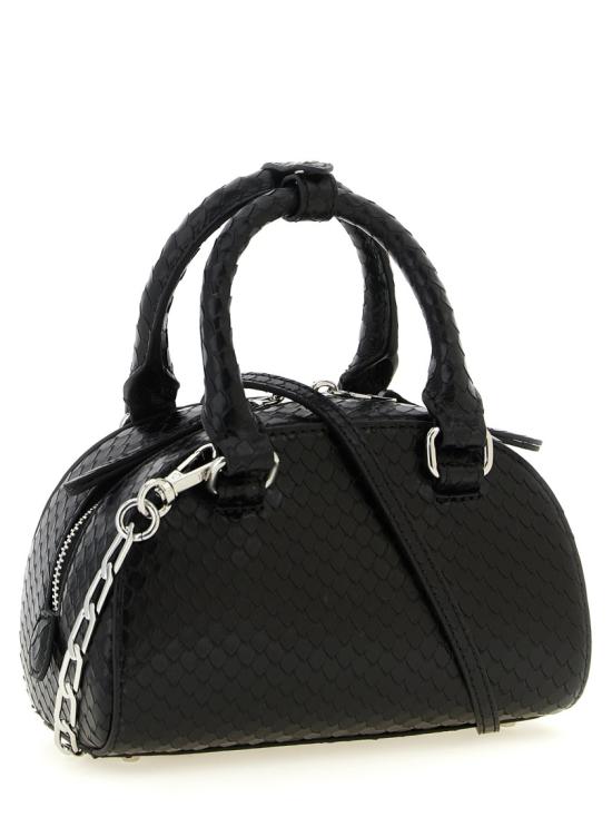 26SS 디젤 1DR 돔 크로스바디 백 X10369P8958T8013 Black - DIESEL