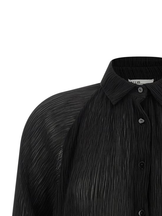 26SS 알리스 셔츠 PLISSESHIRTBLACKPLISSE08 Black - ALLIS