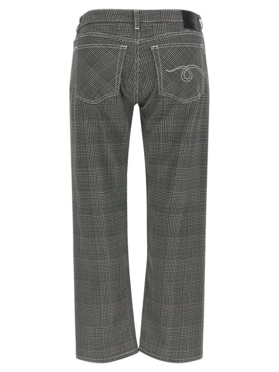 26SS 알13 데님 R13W0093D139APRINTEDGLENPLAID Grey - R13