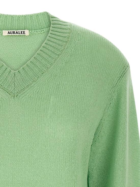 25SS 오라리 니트웨어 A25SV02CKLIGHTGREEN Green - AURALEE