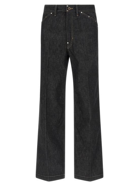 26SS 르메르 스터드 와이드 팬츠 PA1288LD1061BK965 Black