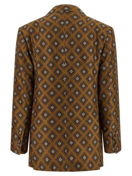 26SS 알베르토비아니 자켓 II884SE320217 Brown - ALBERTO BIANI