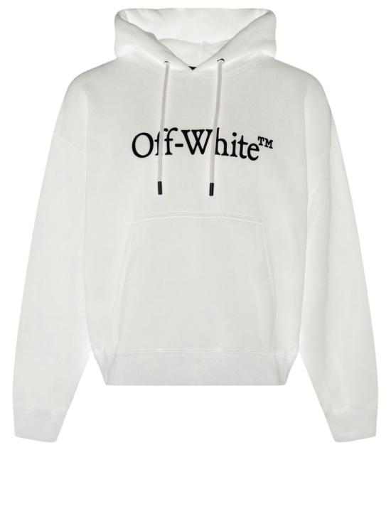 26SS 오프화이트 후드 티셔츠 44MBB085C9F0120110 White