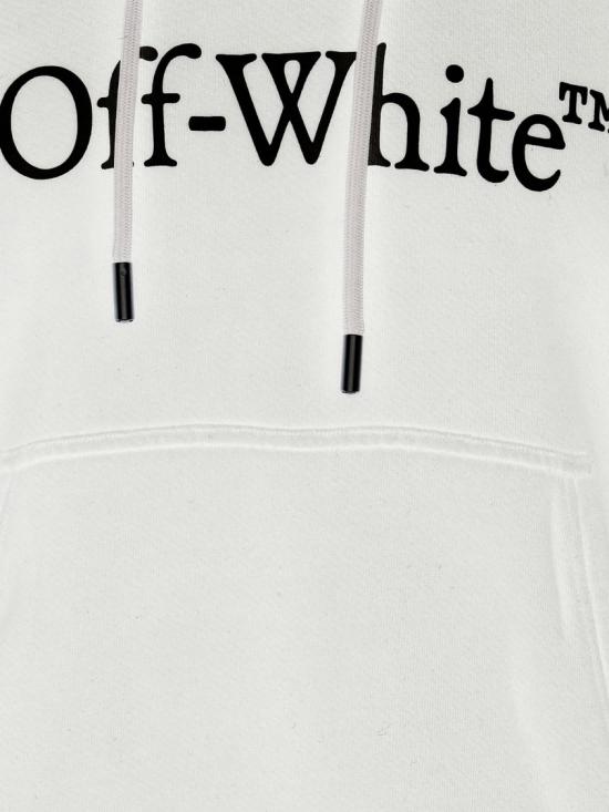26SS 오프화이트 후드 티셔츠 44MBB085C9F0120110 White - OFF WHITE