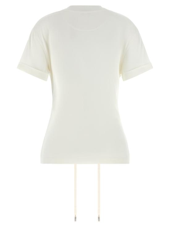 26SS 알렉산더 맥퀸 반팔 티셔츠 863552QLAEZ9007 White - ALEXANDER MCQUEEN