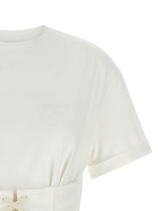 26SS 알렉산더 맥퀸 반팔 티셔츠 863552QLAEZ9007 White - ALEXANDER MCQUEEN