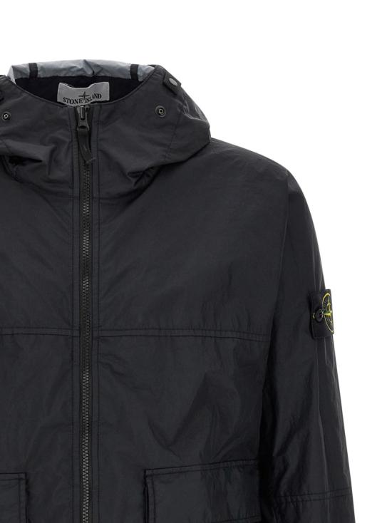 26SS 스톤 아일랜드 멤브라나 3L TC 후드 자켓 L1S154100004S0A21V0020 Black - STONE ISLAND