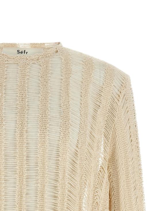 26SS 세퍼 니트웨어 MSS26AESTASBROKENWHITE Neutrals - SEFR