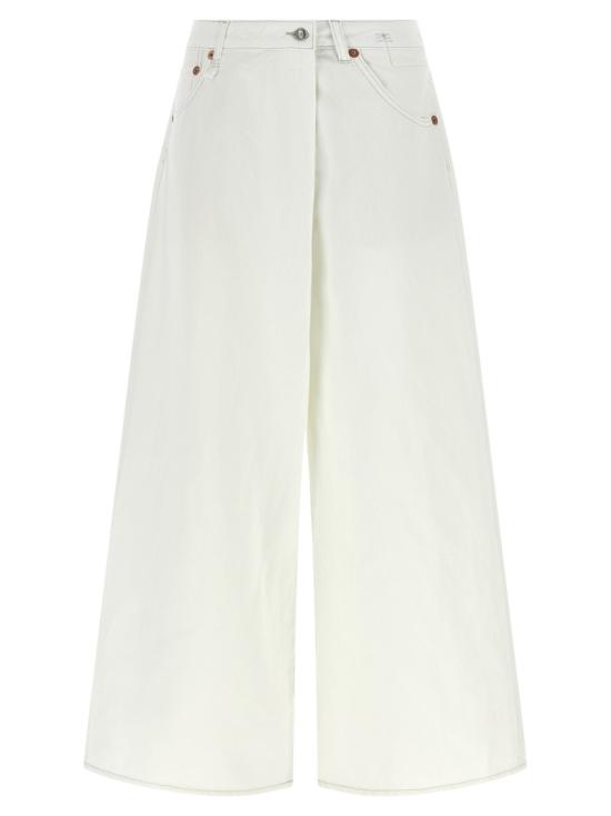 26SS 알13 데님 R13WD219D451BWORNWHITETWILL White