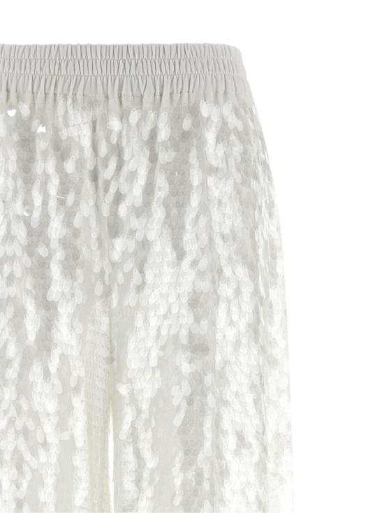 26SS 노마카말리 팔라초 팬츠 ST2247TQ212965 White - NORMA KAMALI