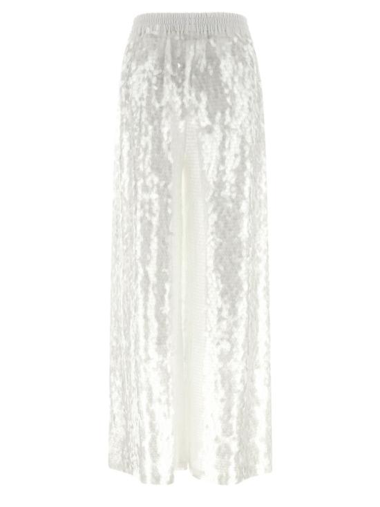 26SS 노마카말리 팔라초 팬츠 ST2247TQ212965 White - NORMA KAMALI