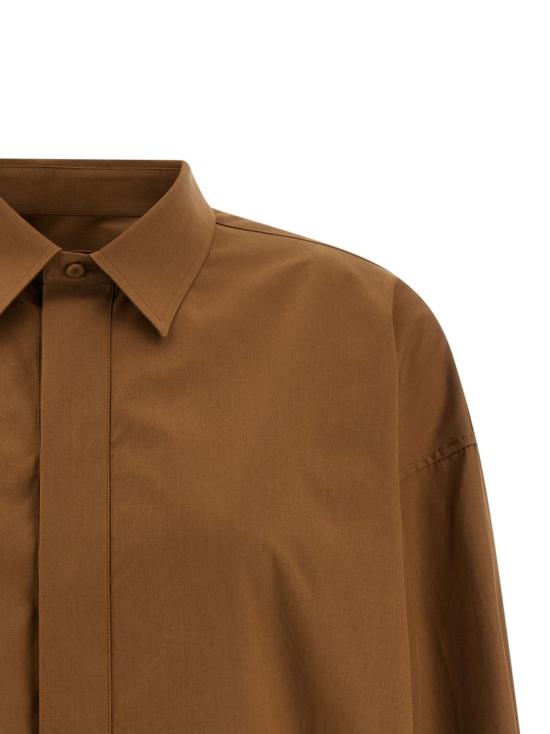 26SS 아르마리움 블라우스 ARMTMSH14C007048MOCHA Brown - ARMARIUM