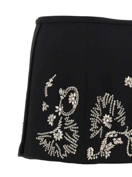 26SS 드리스 반 노튼 숏 스커트 2610106023210900 Black - DRIES VAN NOTEN