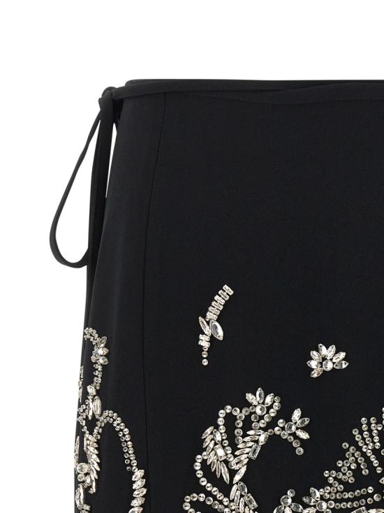 26SS 드리스 반 노튼 숏 스커트 2610106023210900 Black - DRIES VAN NOTEN