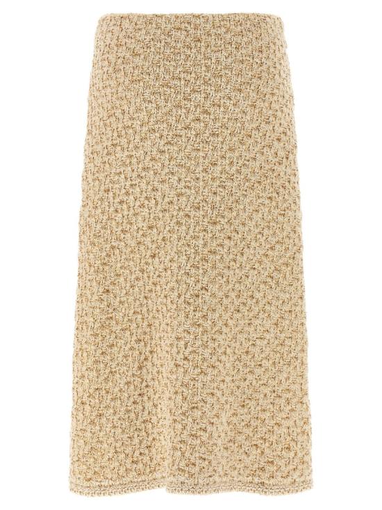26SS 파비아나 필리피 롱 스커트 GND266F388L741VR1 Neutrals - FABIANA FILIPPI