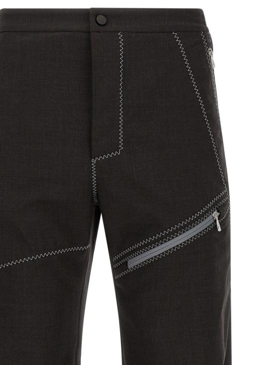 26SS 키코 코스타디노브 팬츠 KKSS26T1232 Black - KIKO KOSTADINOV