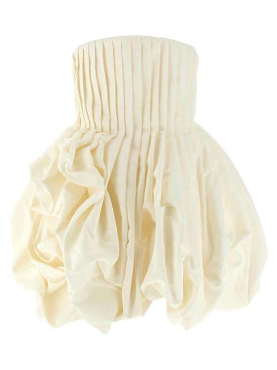 26SS 캐롤리나 헤레라 숏 원피스 R2611N558SFA100 Neutrals