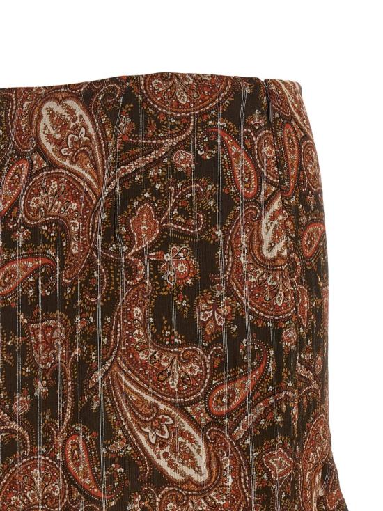 26SS 안다마네 롱 스커트 TM190338BTNV143PASLEY Brown - ANDAMANE