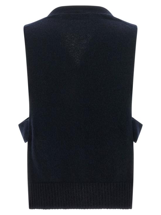 26SS 미우미우 가디건 MMV380SOOO19RLF0008 Black - MIU MIU