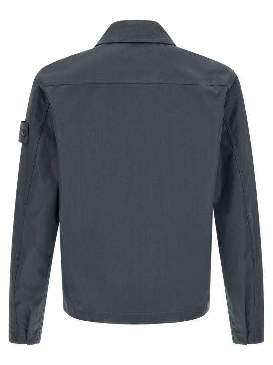 26SS 스톤 아일랜드 고스트 피스 올 웨더 코튼 캔버스 자켓 L1S151200011S0F01V002E Grey - STONE ISLAND