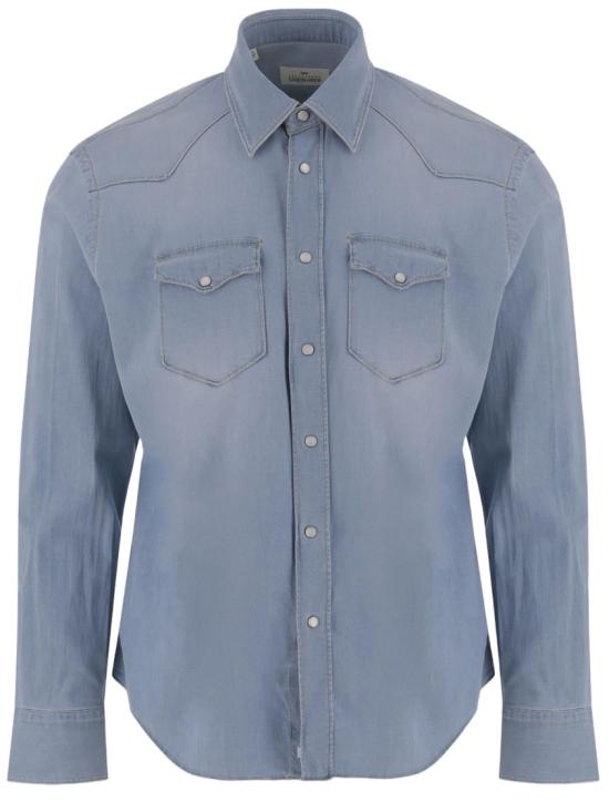 26SS 게라르디니 데님 셔츠 WEST76A2621 Blue