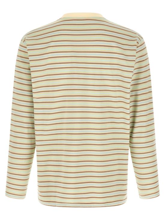 26SS 오라리 반팔 티셔츠 A26SP01GJFADEMINTSTRIPE Neutrals - AURALEE