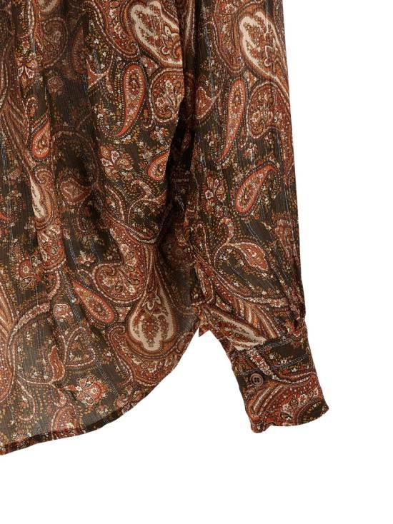 26SS 안다마네 블라우스 TM190956BTNV143PAISLEY Brown - ANDAMANE