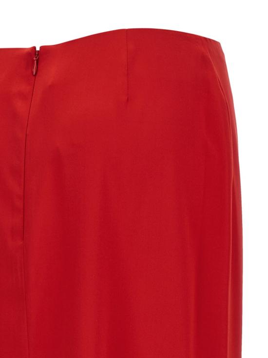 26SS 아르마리움 롱 스커트 ARMTMSK17SE09023RED Red - ARMARIUM